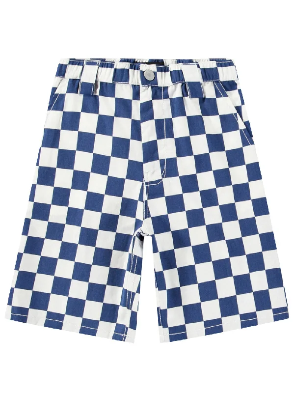 Check Aubery Shorts Sporty Men's Athleisure 