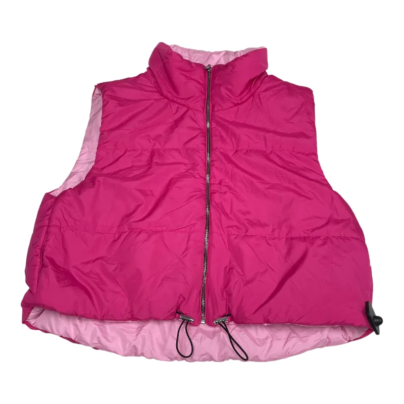 Vest Puffer & Quilted By Vine & Valley In Pink, Size: Xl Dapper Men's 1920S