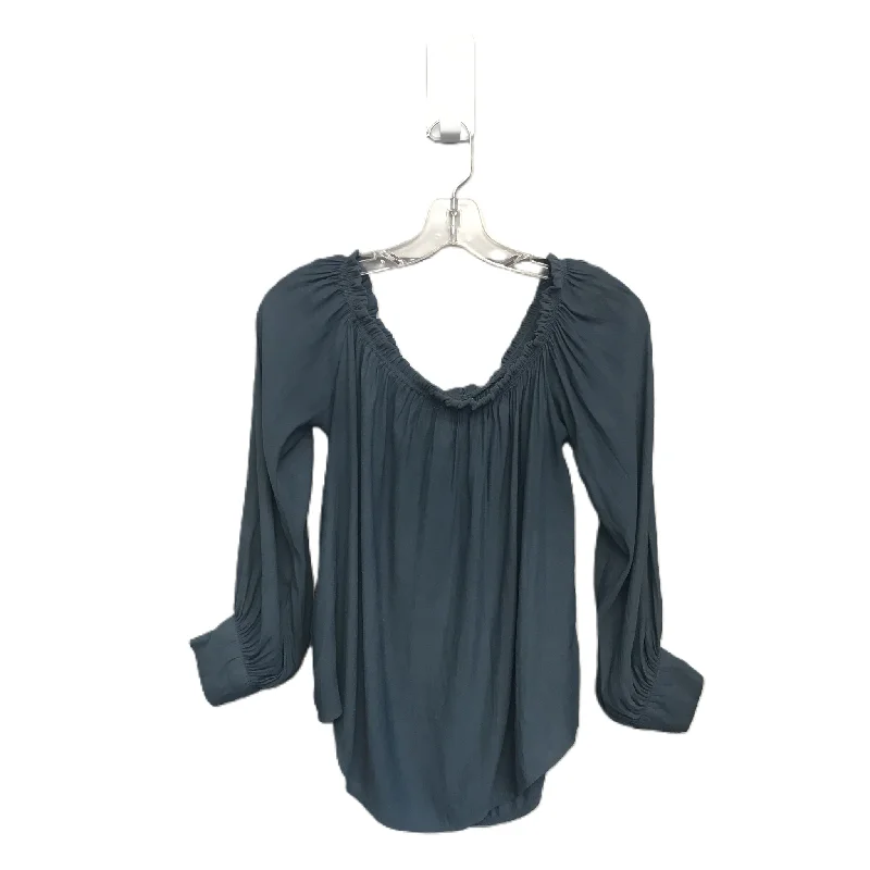 Top Long Sleeve By Mono B  Size: L Polished Men's Silk