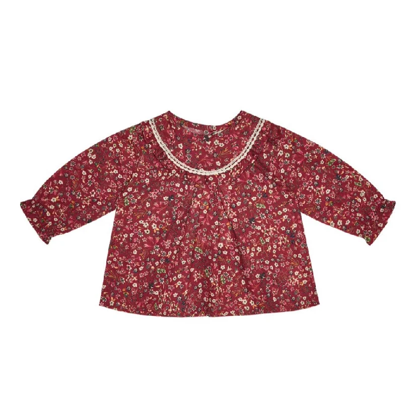 THE NEW SOCIETY BERNADETTE BABY BLOUSE Dapper Men's Bow