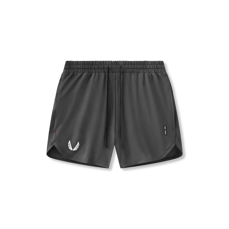 0993. AeroSilver® 5" Linerless Short - Space Grey Earthy Men's Hemp
