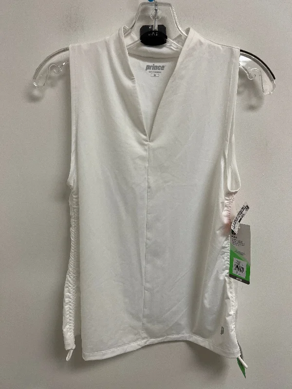 Athletic Tank Top By Clothes Mentor In White, Size: M Lumberjack