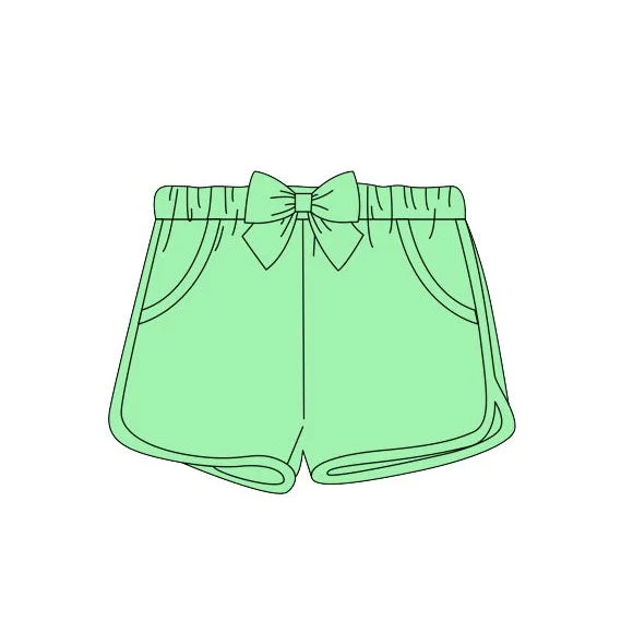 preorder  SS0154 Green  Girls Shorts Pants Vintage Men's 1970S Disco