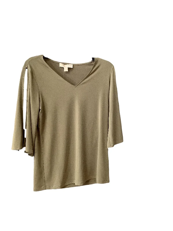 Top 3/4 Sleeve By Michael By Michael Kors  Size: S Confident Men's Power