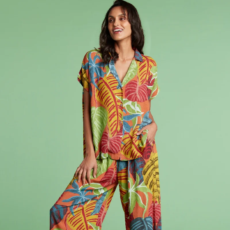 Modern Aloha Top - Sunset Passage Modern Men's Tech