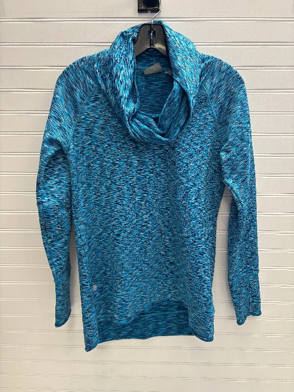 Sweatshirt Collar By Athleta In Blue, Size: S Elegant Men's Cashmere