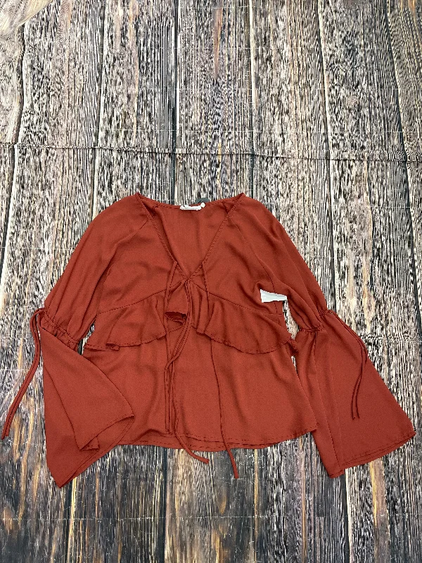 Top Long Sleeve By Hippie Rose  Size: M British Gentleman Style