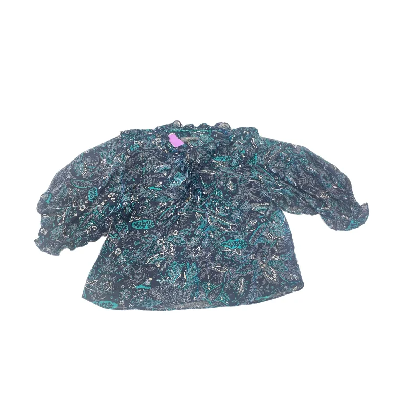 Top 3/4 Sleeve By Anthropologie  Size: Xs Trendy Men's Scandinavian