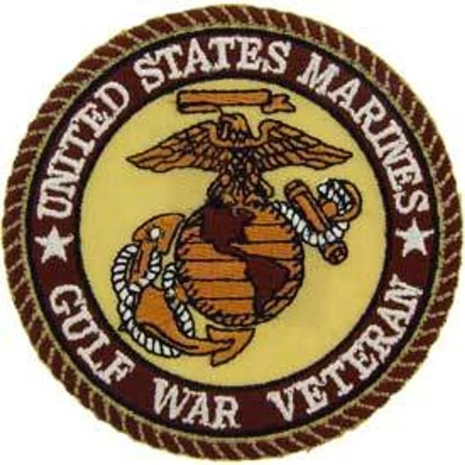 Patch Gulf War,Fet,USMC Trendy Men's Scandinavian