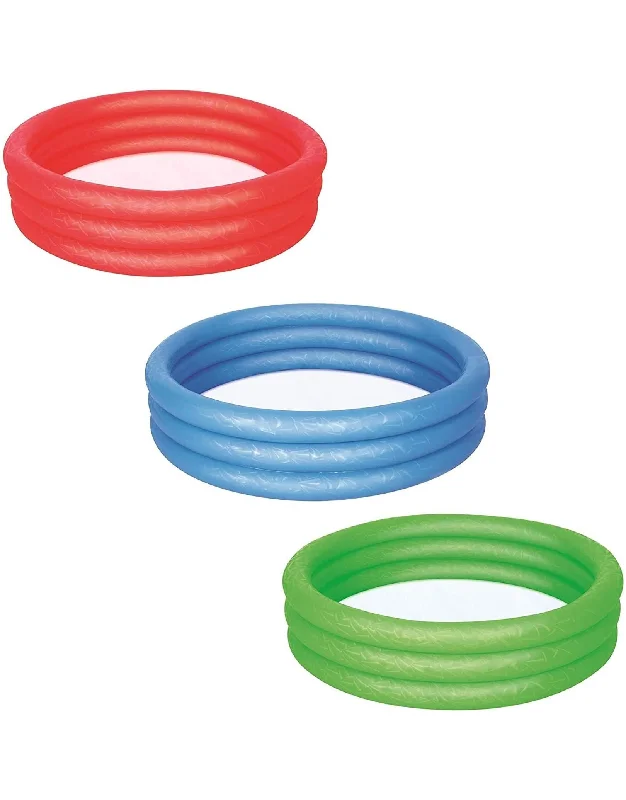 Childrens Paddling Pool - 1m diameter - assorted colours Tailored