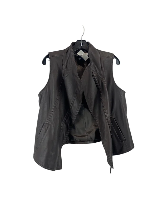 Vest Other By Liz Claiborne In Brown, Size: S Refined Men's Hand