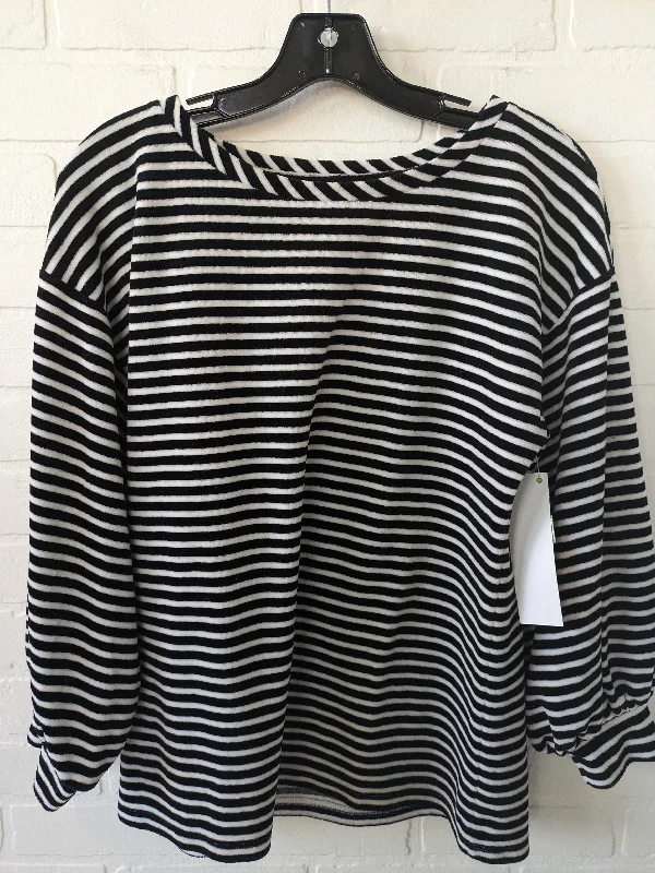 Top 3/4 Sleeve By Loft  Size: S Bold Men's Animal