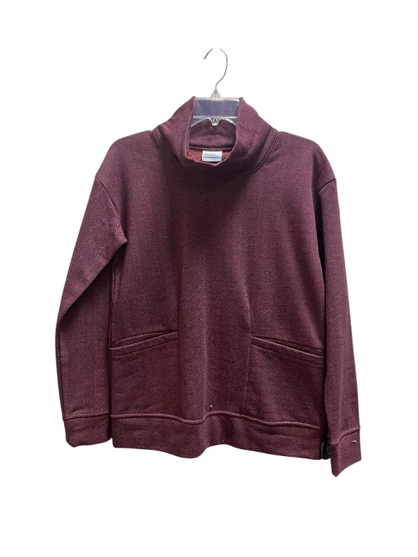 Sweatshirt Collar By Columbia In Red, Size: S Cclassic Men's Tweed