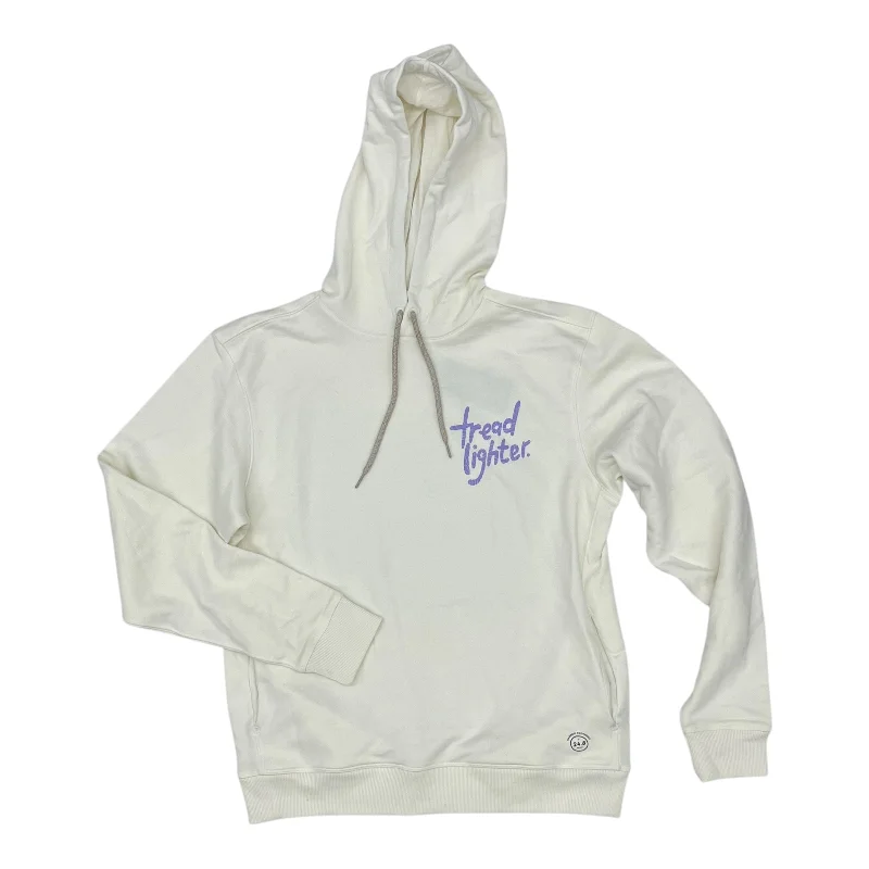Sweatshirt Hoodie By Allbirds In Cream, Size:M Sporty Men's Tennis