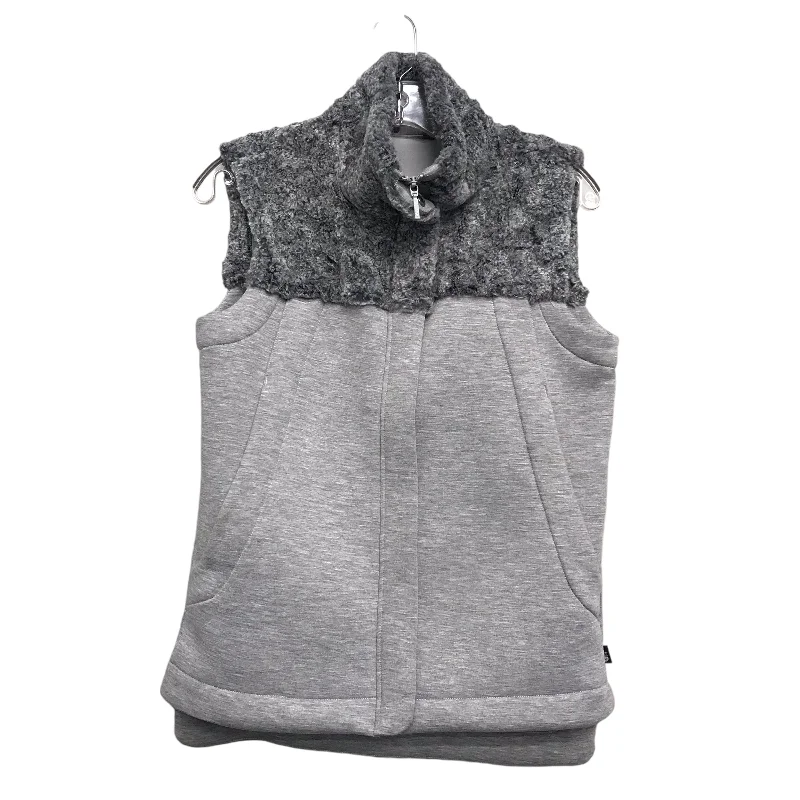 Vest Faux Fur & Sherpa By The North Face In Grey, Size:S Refined Men's Velvet