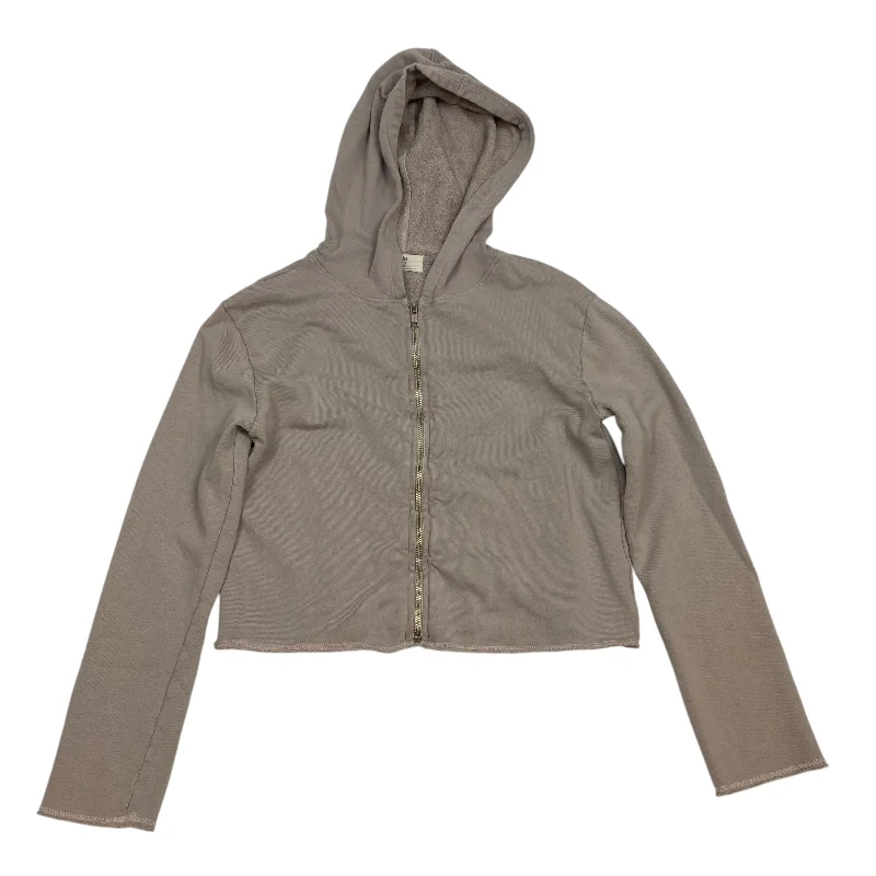 Sweatshirt Hoodie By T.la In Tan, Size: Xsp Bold Men's Animal