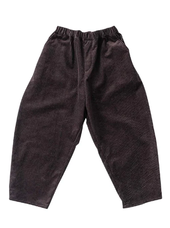Nunu Brown Straight Pants Elegant Men's Cashmere