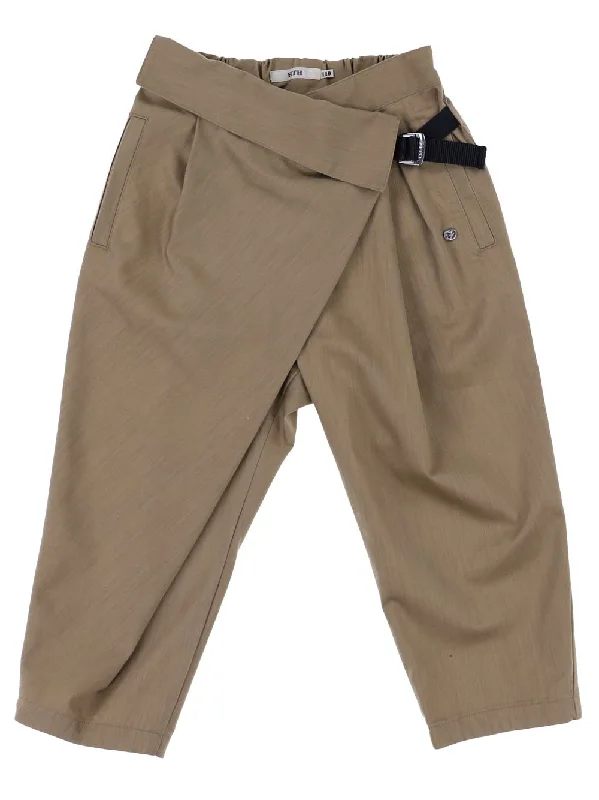 Fith Beige Pants Refined Men's Classic 