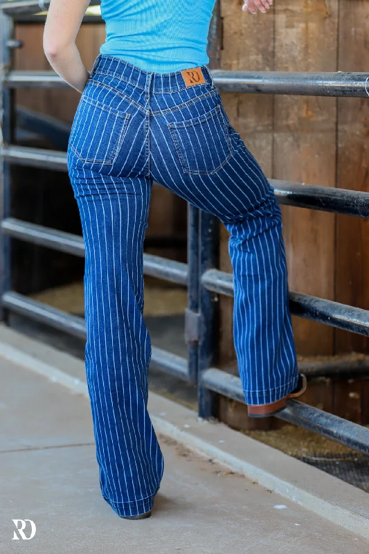 STEVIE PINSTRIPE TROUSER JEANS Sharp Men's Italian