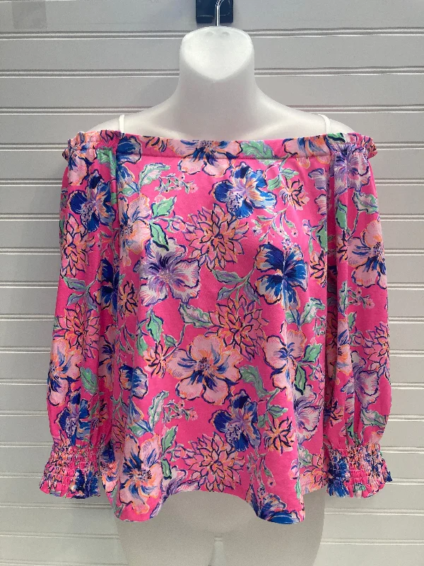 Top 3/4 Sleeve By Lilly Pulitzer  Size: Xs Earthy Men's Sustainable 