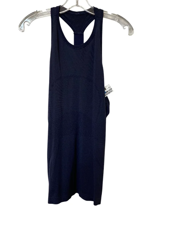 Athletic Tank Top By Lululemon In Navy, Size: M Business