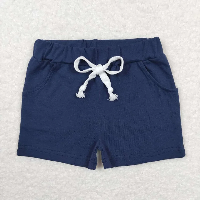 SS0136  Blue   Boys Shorts Pants Confident Men's Power