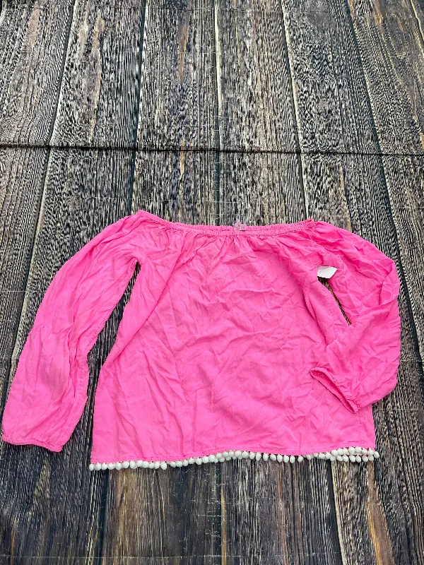 Top Long Sleeve By Lilly Pulitzer  Size: M Casual Men's Loose