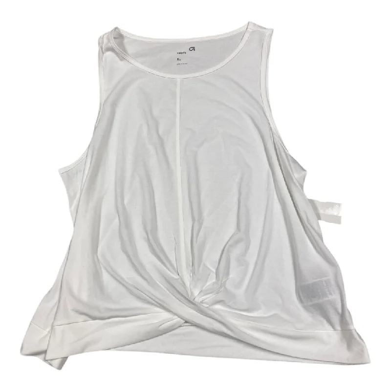 Athletic Tank Top By Gapfit In White, Size: Xl Elegant Men's Cashmere
