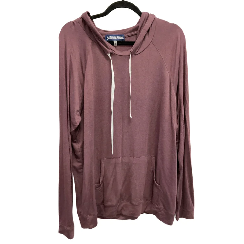 Sweatshirt Hoodie By Clothes Mentor In Purple, Size: L Earthy Men's Hemp