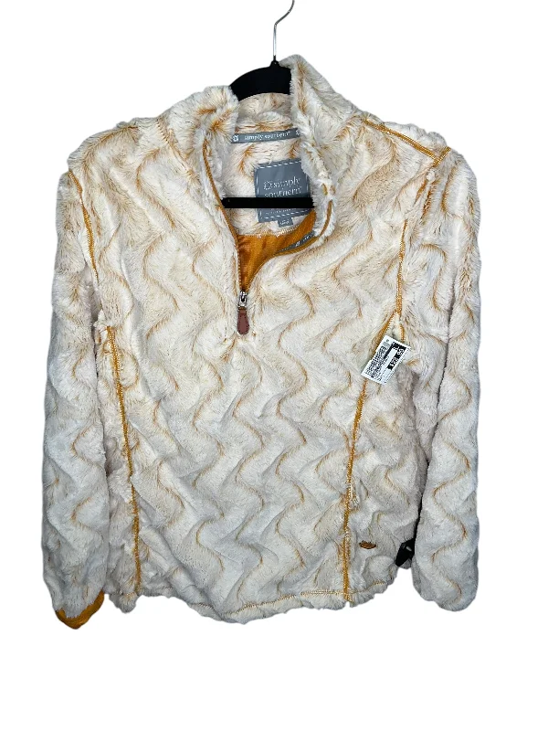 Sweatshirt Crewneck By Simply Southern In Yellow, Size: L Confident Men's Power