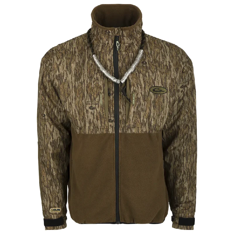 Drake Guardian Eqwader Flex Fleece Full Zip Jacket Preppy Men's College
