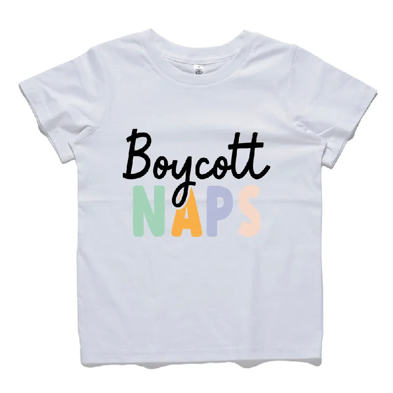 MRK Basics Cool Kid Slogans White Tee Organic