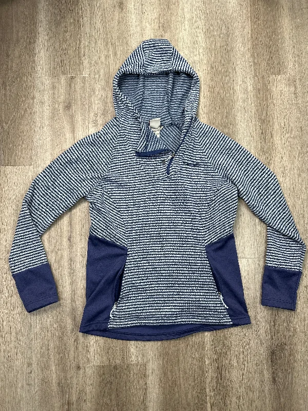 Athletic Sweatshirt Hoodie By Avalanche In Blue, Size: L Dynamic Men's Moto
