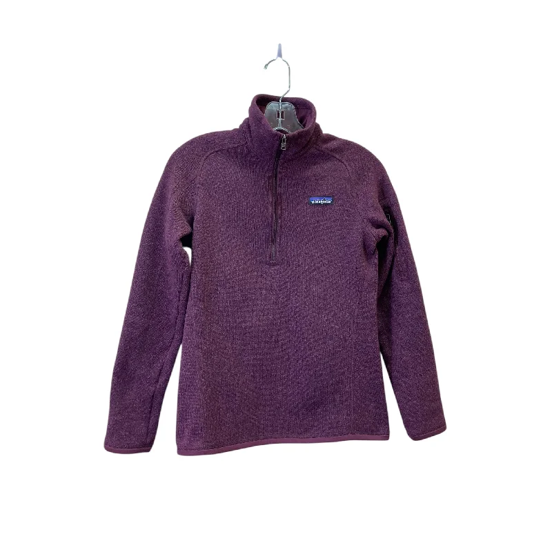 Sweatshirt Collar By Patagonia In Maroon, Size:Xs Hip Men's Urban