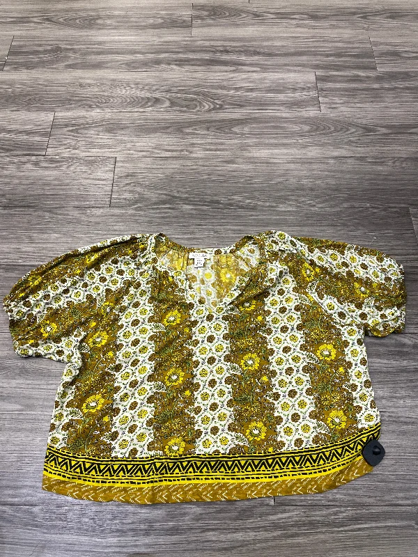 Top 3/4 Sleeve By Rachel Zoe  Size: Xl Adventure