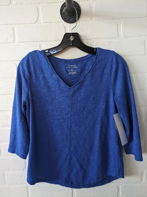Top 3/4 Sleeve By Chicos  Size: S Monochromatic All