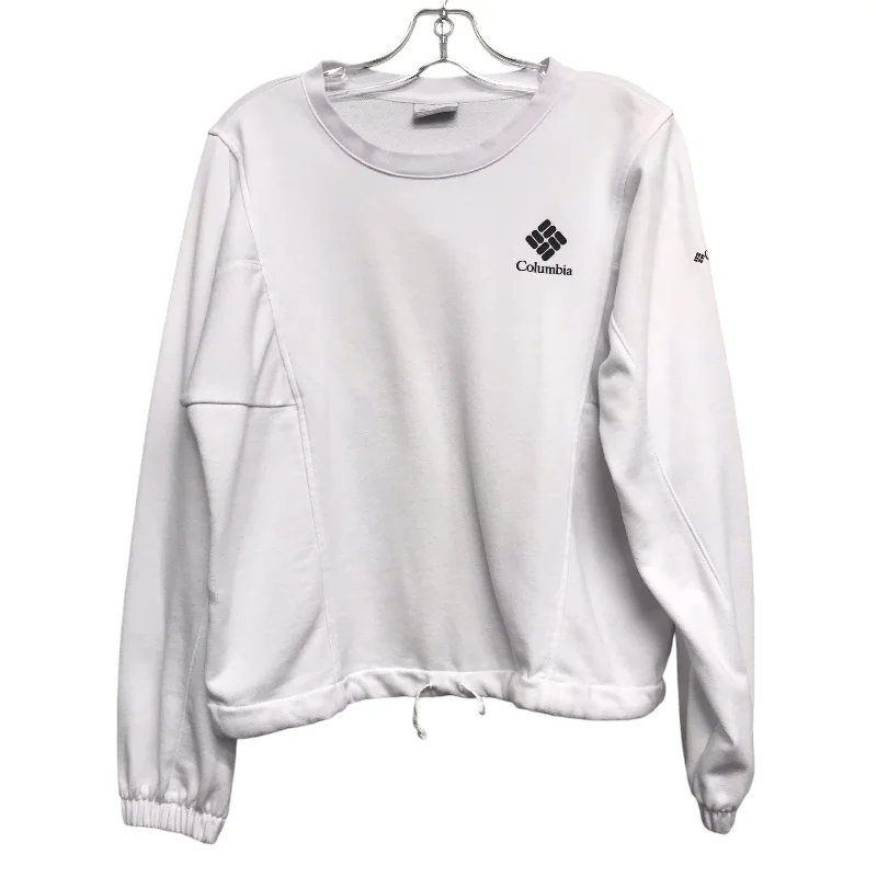 Sweatshirt Crewneck By Columbia In White, Size:S Classic Men's Pin