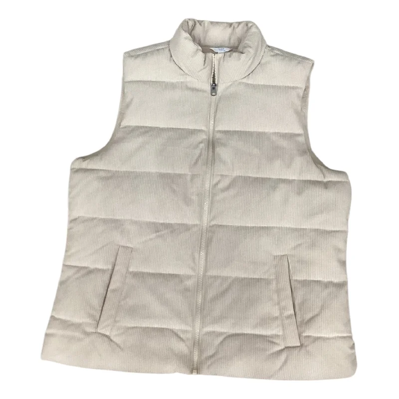 Vest Puffer & Quilted By Time And Tru In Tan, Size: L Stylish Men's Tropical 