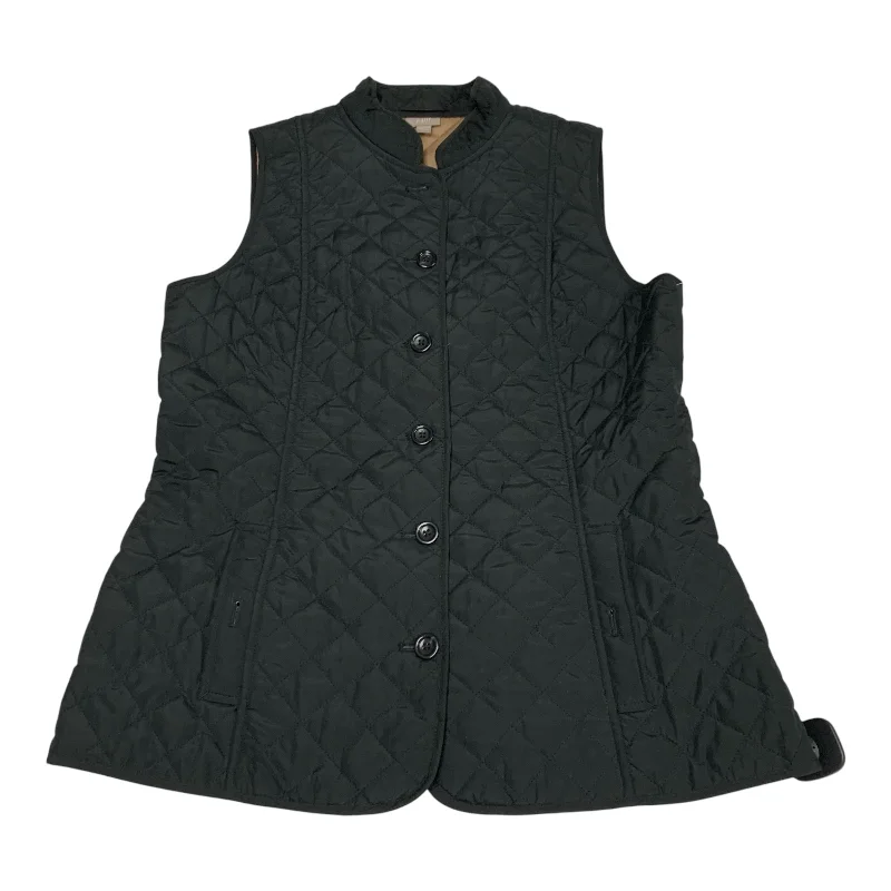 Vest Puffer & Quilted By J. Jill In Black, Size: M Luxurious Men's High