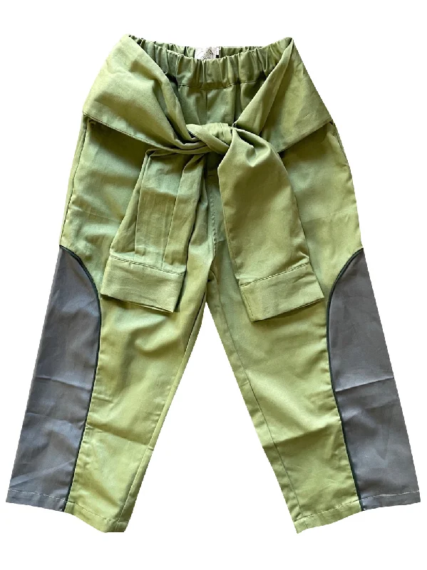 Sleeve Tie Pants Lumberjack