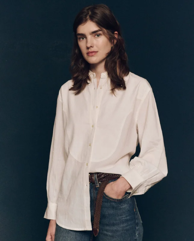 The Cowboy Tux Top. -- White Earthy Men's Sustainable 