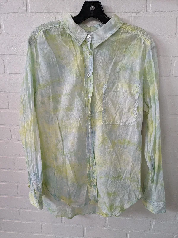 Top Long Sleeve By Pilcro  Size: L Earthy Men's Hemp