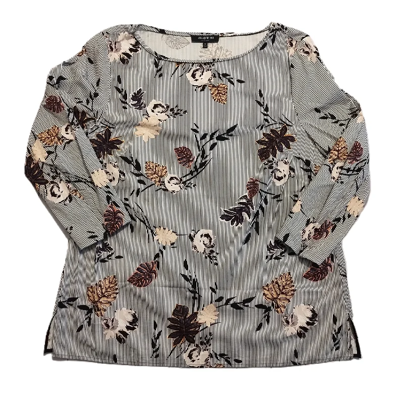 Top 3/4 Sleeve By Lafayette 148  Size: L Lumberjack
