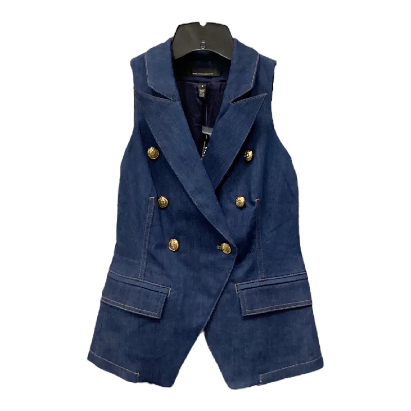 Vest Other By White House Black Market In Blue, Size: 0 Business