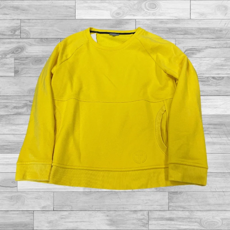 Sweatshirt Crewneck By Talbots In Yellow, Size: M Confident Men's Power