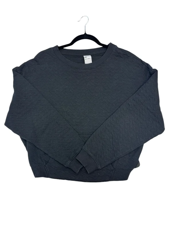Sweatshirt Crewneck By All In Motion In Black, Size: M Cozy Men's Sherpa