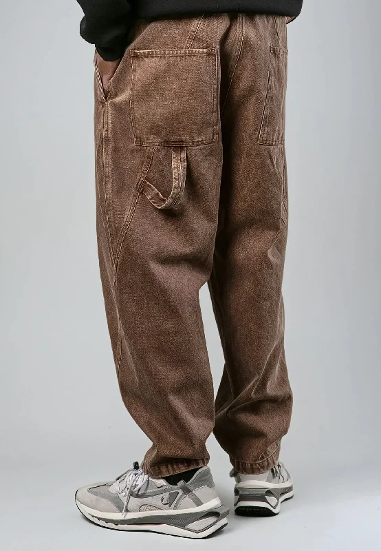 QUANTUM PANT WASHED SAND Traditional Men's Wool