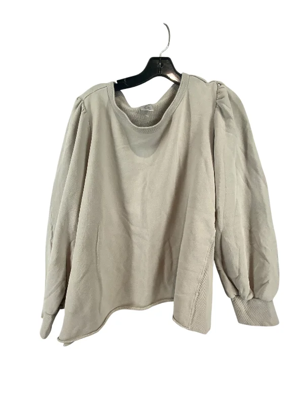 Sweatshirt Crewneck By Clothes Mentor In Cream, Size: Xl Classic Men's Pin