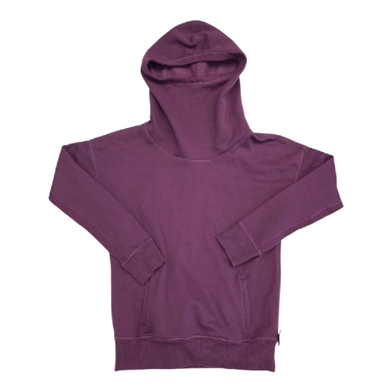 Athletic Sweatshirt Hoodie By Zyia In Purple, Size: Xl Masculine Men's 