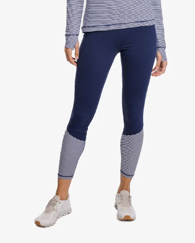Lexi Colorblock High Waisted Legging Trendy Men's Scandinavian